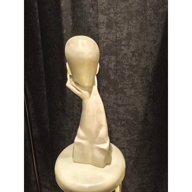 Christian Dior, Mannequin Bust Sculpture, Plaster For Sale - Image 9 of 10