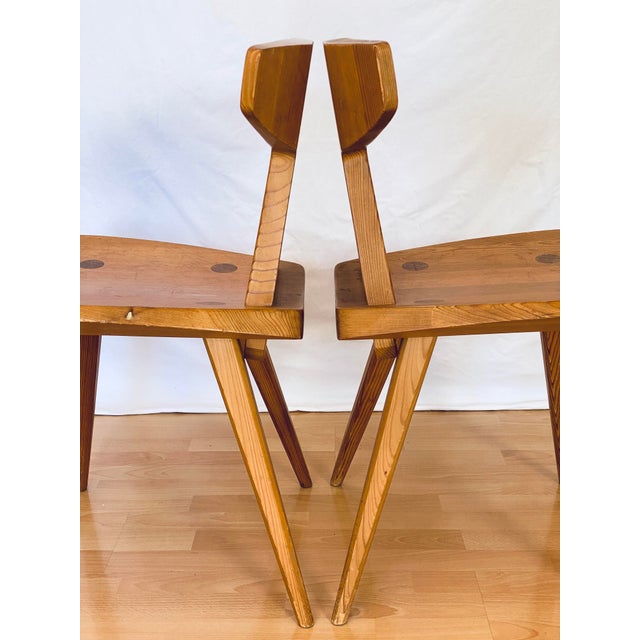 Vintage Dining Chairs by Jacob Kielland-Brandt for I. Christiansen, 1960s, Set of 2 For Sale - Image 14 of 18