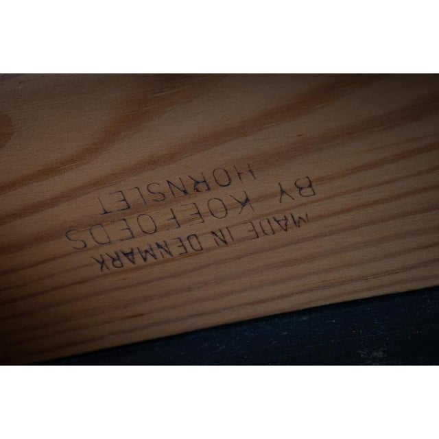 Wood Vintage Danish Peter Chairs by Niels Koefoed, 1970s, Set of 4 For Sale - Image 7 of 9