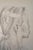 Unknown, Depicting the Face of a Young Woman, 20th Century, Drawing on Paper For Sale - Image 6 of 7