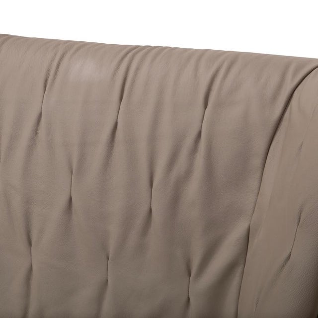 Sono Bed in Beige Leather from Rolf Benz For Sale - Image 4 of 15