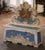 Add Italian visual drama into your home with this elegant antique colorful Cassapanca bench. Crafted in Italy, circa 1820...