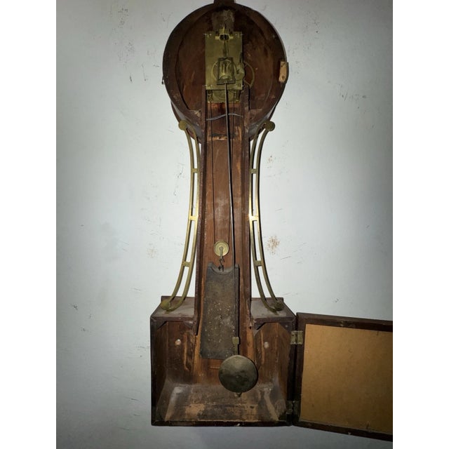 Early 19th Century Massachusetts Banjo Wall Clock by Horace Tifft For Sale In Los Angeles - Image 6 of 12