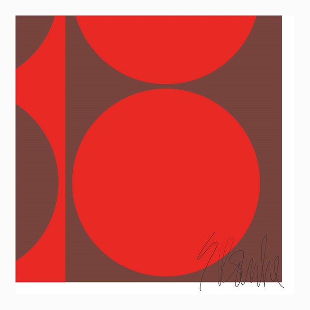 Not Yet Made - Made To Order "Dynamic Pair Red" Fine Art Print 14" X 20" by Liz Roache For Sale - Image 5 of 5