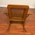 Vintage Oak & Cane Mission Style Rocking Chair With New Leather Cushions For Sale - Image 18 of 18