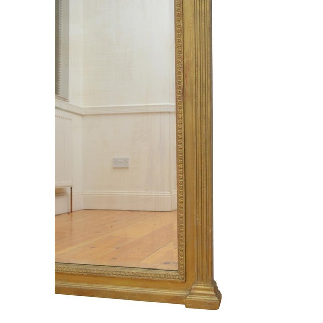 Late 19th Century Victorian Gilded Wall Mirror, 1880 For Sale - Image 5 of 15