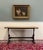 English Antique English Bakers Table Sofa Entry Hall Kitchen Island With Cast Iron Base For Sale - Image 3 of 18