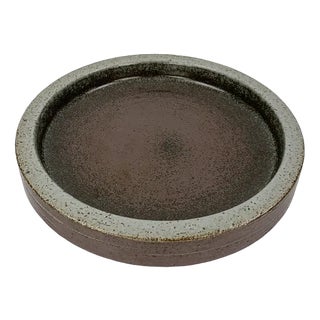 Large Danish Ceramic Dish Bowl by Per Linnemann-Schmidt for Palshus, 1960s For Sale