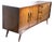Vladimir Kagan Mid Century Dresser With Burl Trim and Sculpted Legs and Drawer Pulls C 1950/60's For Sale - Image 4 of 14