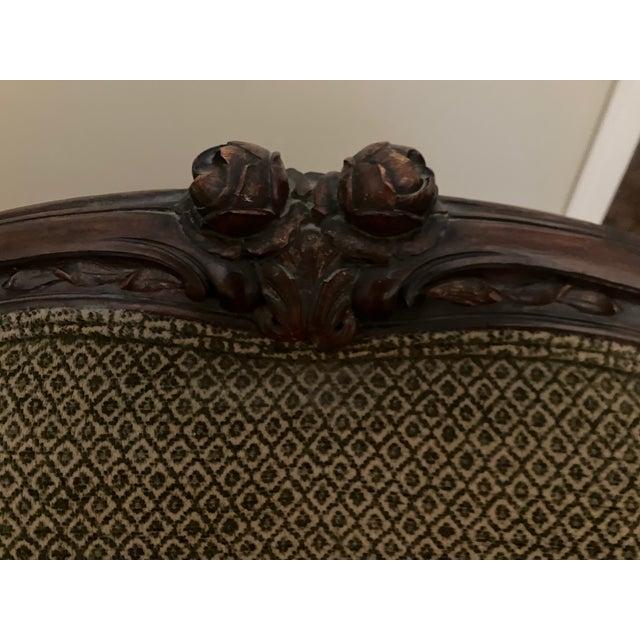 Antique French Settee (Marquise) For Sale - Image 4 of 6