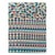 Galerie Shabab Collection Mid-20th Century Handmade Turkish Accent Rug in Teal and Turquoise For Sale - Image 4 of 10