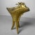 This decorative incense burner from the 1960s is inspired by the form of the archaic Chinese jue. Dimensions: height 26...