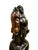 Early 20th Century Laughing Buddha Carved Rosewood Sculpture For Sale - Image 15 of 16