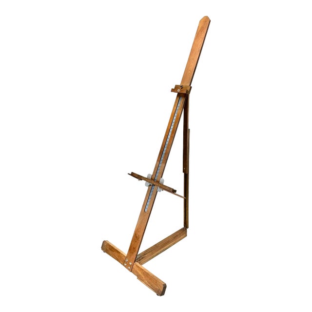 Vintage Anco Bilt Folding Wooden Artist’s Easel For Sale