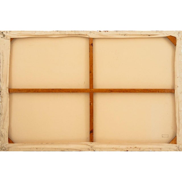 Andy Miller Abstract Composition Oil on Canvas For Sale - Image 4 of 5