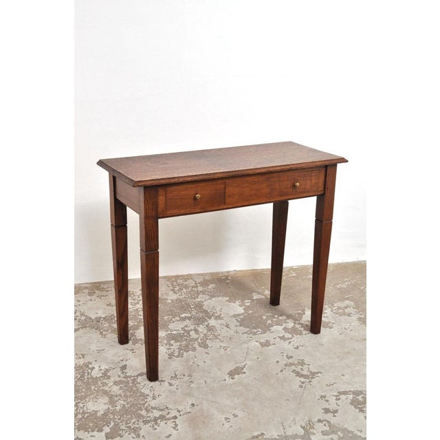 Antique Side Table in Oak, 1900s For Sale - Image 6 of 11