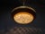 Mid-Century Modern Pendant Lamp in Yellow Metal with Brass and Glass, 1970s For Sale - Image 6 of 18