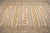 9x12 Vintage Aubusson Flat Weave Wool Rug, Lilac Grey Fern and Vine Stripe For Sale - Image 4 of 16