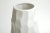 1980s Vintage White Ceramic Textural Vase or Vessel Italian 1980's For Sale - Image 5 of 10