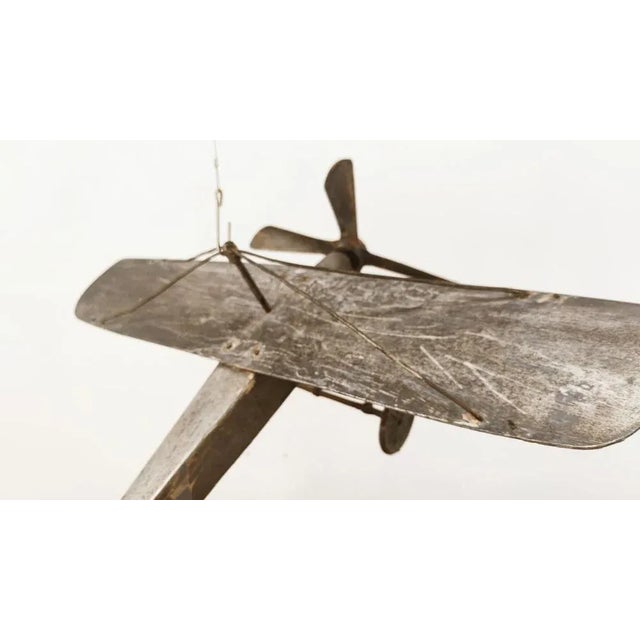 Mid-Century Modern Aluminum Airplane, 1960s For Sale - Image 9 of 18