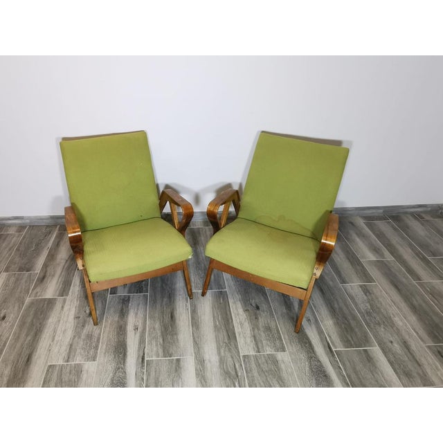 Set of Tatra Armchairs by Fantisek Points For Sale - Image 14 of 18