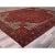 Textile 1960 10'x12'5" Red Pure Wool Hand Knotted Semi Antique Persian Heriz Oriental Rug For Sale - Image 7 of 12