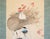 Early 20th Century "Oharame" by Ogata Kaho, Meiji to Taisho Era Japanese Silk Painting in Wooden Case For Sale - Image 5 of 15