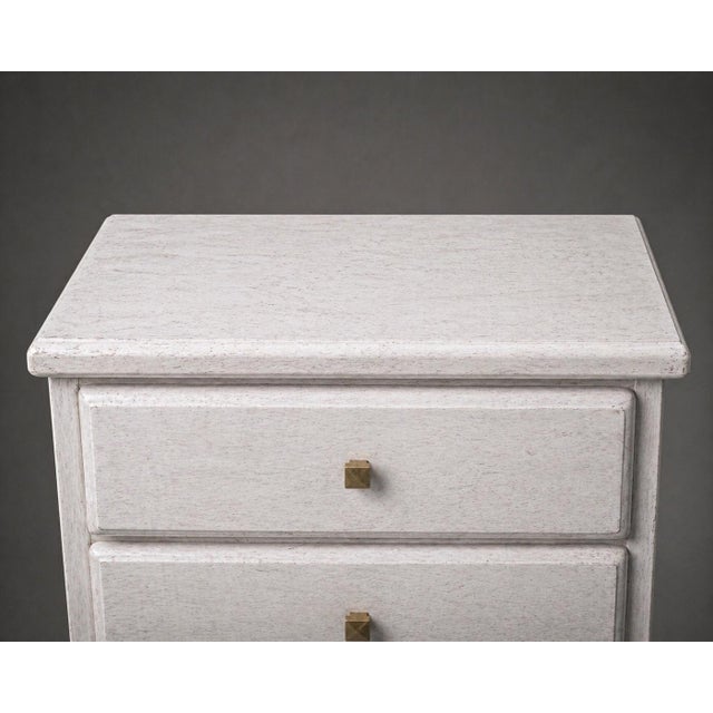 Late 20th Century Solid Pine 4-Drawer Dresser in Our Signature Coastal Breeze Finish For Sale - Image 4 of 6
