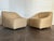 Vintage 1980's Post Modern Leather Lounge Chairs For Sale - Image 12 of 12