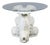 Vintage Koi Concrete Side Table For Sale