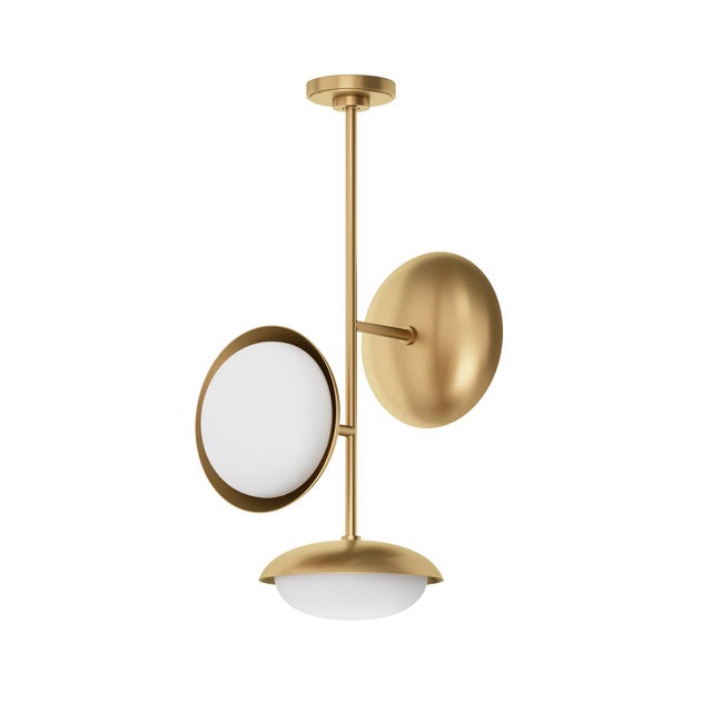 Bond Pendant 3 Light For Sale In Detroit - Image 6 of 9