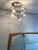 Silver Flexible Metal Ceiling Lamp, 1980 For Sale - Image 8 of 8