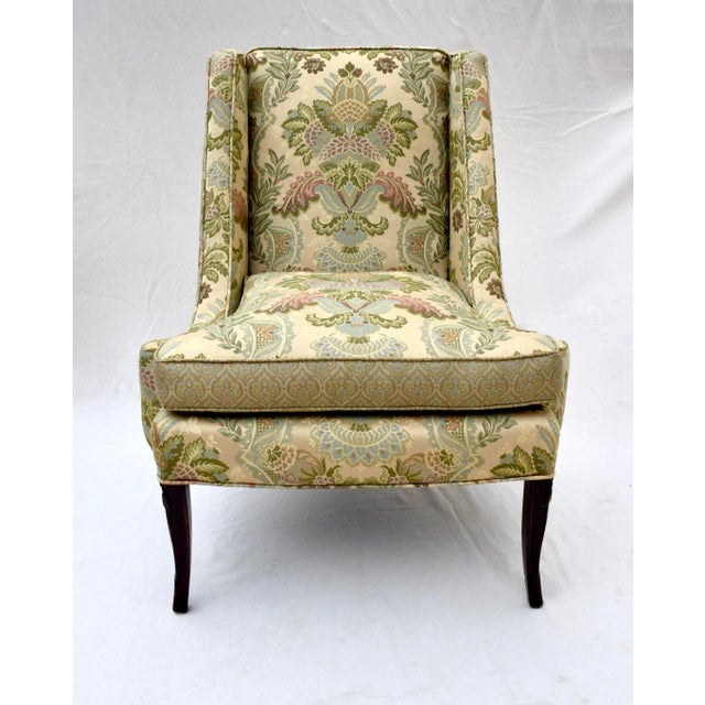 Mid 20th Century French Directoire Style Wing Back Chair For Sale - Image 13 of 13