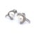 Mikimoto Estate Akoya Pearl Clip on Earrings Sterling Silver 3.53 Grams, A Pair For Sale - Image 9 of 14