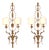 19th Century Italian Gilt-Wood Wall Lights Roma, 1840, Set of 2 For Sale