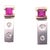 Metal 14 Karat White and Yellow Gold Screw Back Ruby Earrings With Diamonds For Sale - Image 7 of 8