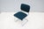 Metal Bauhaus Marcel Breuer Cesca Upholstered Side Chair in Blue Fabric by Gordon For Sale - Image 7 of 18