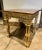 1990s Chinese Chippendale Style Gold Leaf Side Table For Sale - Image 4 of 12
