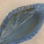 Mid-Century Modern Vintage 1970s Alfredo Barbini Murano Glass Leaf Bowl For Sale - Image 3 of 7