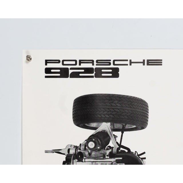 Porsche 928 Transaxle Poster, 1970s For Sale - Image 6 of 9