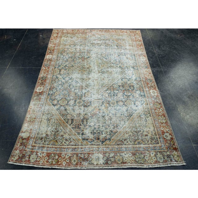 Turkish Vintage Anatolian Rug 4'2" x 6'7" #17606 Explore a curated collection of hallway runners, wool rugs, and handmade...