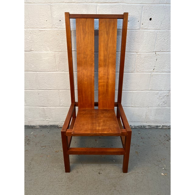 Elegant and timeless, this Thomas Moser “Washington Square” high-back chair showcases the celebrated craftsmanship and...