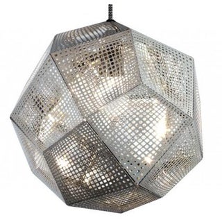 Tom Dixon Etch Shade Pendants - Pair For Sale