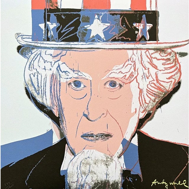 After Andy Warhol, Uncle Sam, 1980s, Print For Sale - Image 6 of 6