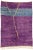 Purple Beni Mrirt Moroccan Rug - 07'02 X 10'02 For Sale - Image 9 of 9