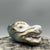 Ceramic Vintage Porcelain Dragon-Head Snuff Bottle – Celadon Glazed Figural Vessel For Sale - Image 7 of 9