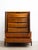 Mid Century Genova Tall Boy Chest of Drawers For Sale - Image 4 of 10