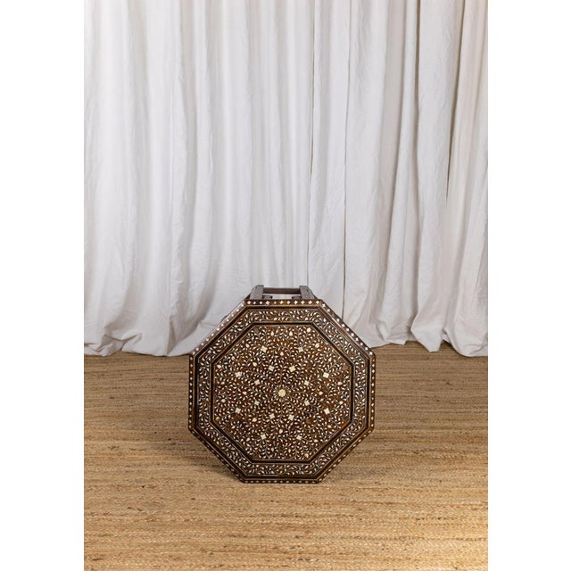 19th Century Hoshaipur Octagonal Table For Sale - Image 6 of 7