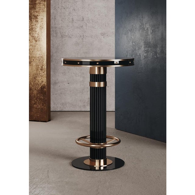 Not Yet Made - Made To Order Willis Bar Table by Porus Studio For Sale - Image 5 of 9