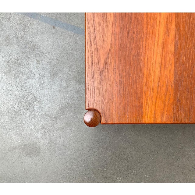 Mid-Century Danish Couch Table in Solid Teak from Magnus Olesen, 1960s For Sale - Image 6 of 18